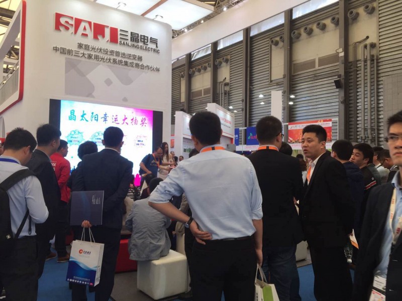 三晶電氣&ldquo;工商業(yè)系列逆變器新品發(fā)布會&rdquo;震撼2017 SNEC