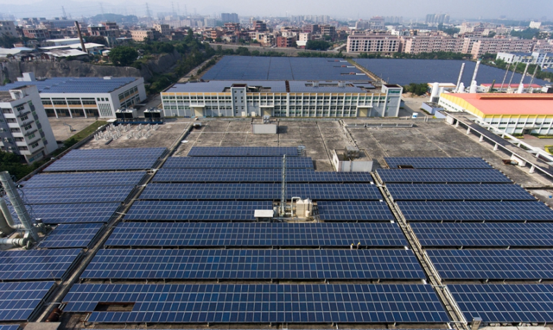 福建晉江:分布式光伏電站助企業(yè)節(jié)約成本