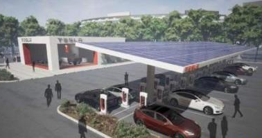 特斯拉充電站擬將全部使用太陽(yáng)能和電池 目前任需天然氣和煤炭供電
