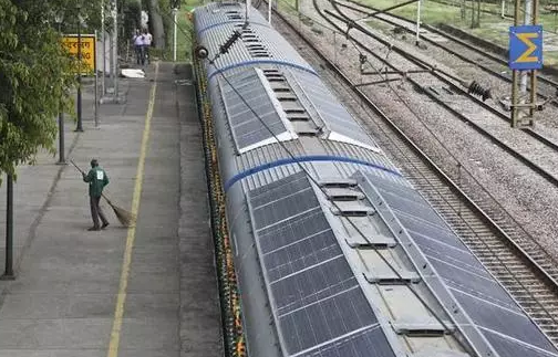 名不副實(shí)的印度太陽能火車?