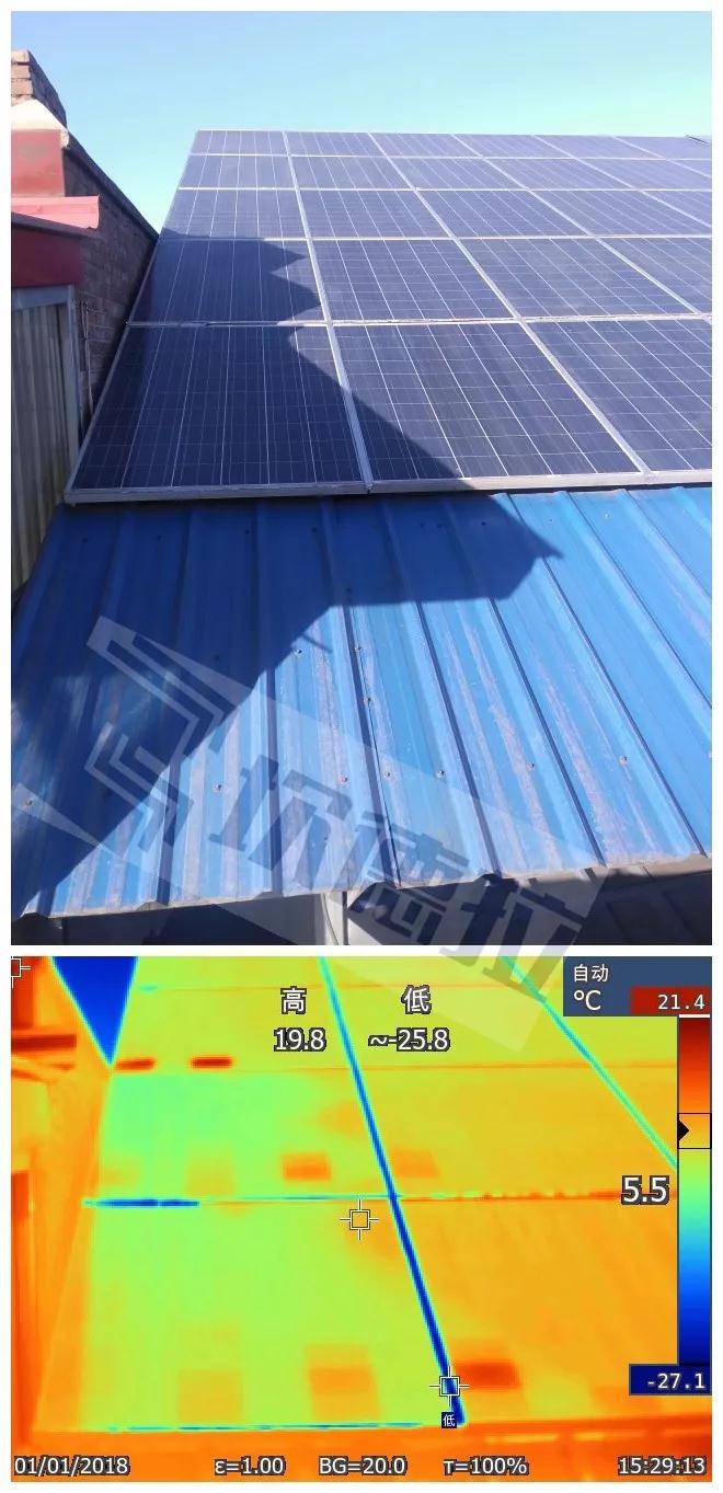 寒冷！光伏組件熱斑溫度實(shí)測！