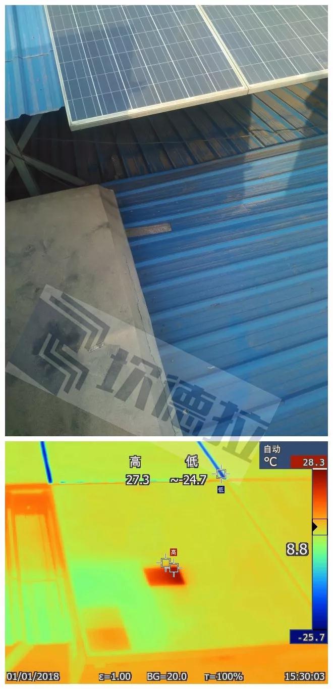 寒冷！光伏組件熱斑溫度實(shí)測！
