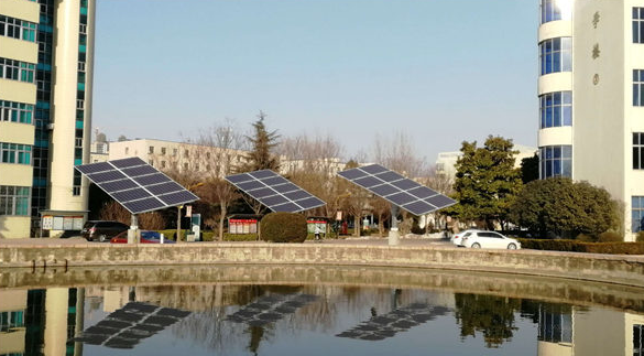 房頂也能"掙錢" 漯河一高校建4200平米光伏發(fā)電項(xiàng)目