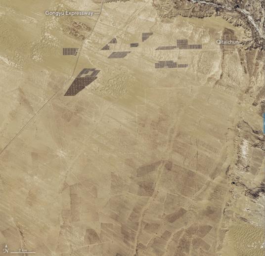 豈止于大 這是太陽能電站在太空中的面貌