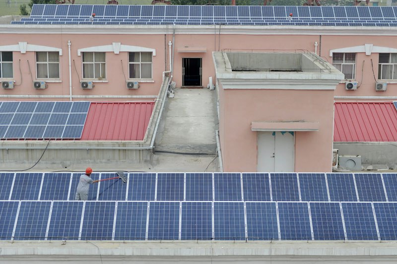 河北寧晉:鄉(xiāng)村屋頂光伏扶貧惠民生