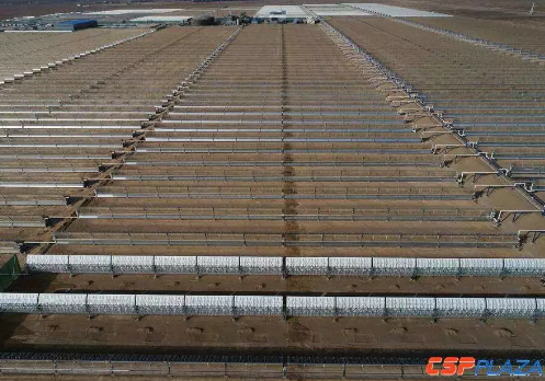 中廣核德令哈50MW槽式光熱項目吹管順利完成 整體向并網(wǎng)發(fā)電沖刺