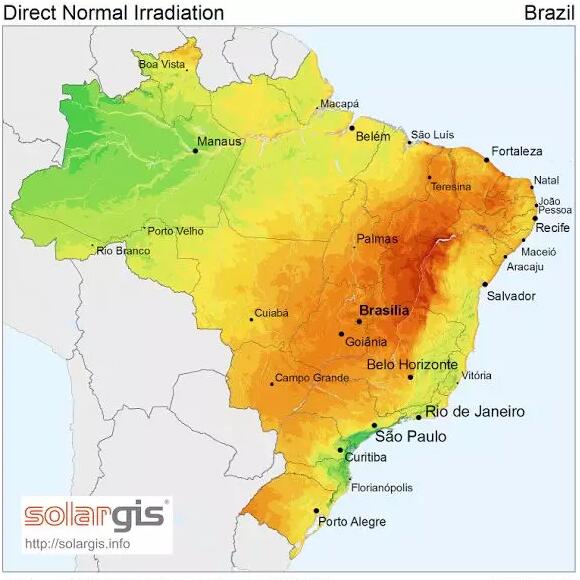 巴西Eletrosul擬建250kW槽式光熱發(fā)電試驗項目