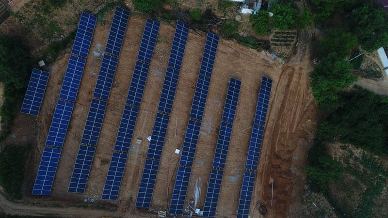 首航新能源助力16個村8MW光伏扶貧電站建設(shè)，貧困戶脫貧致富指日可待