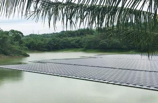 陽光電源漂浮系統化身&ldquo;浮堅強&rdquo;，安全度過枯水期與臺風期
