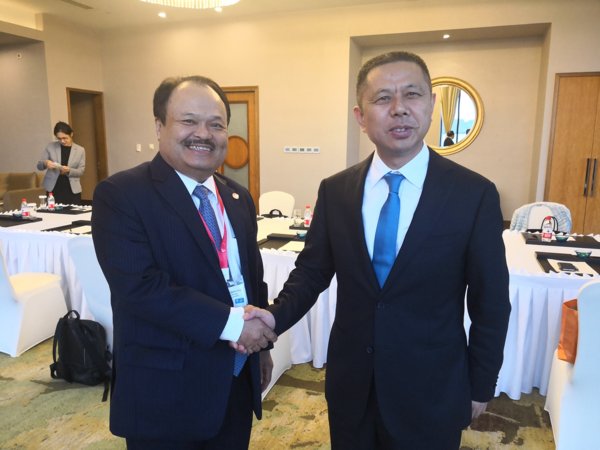 天合光能高紀(jì)凡出席&ldquo;一帶一路&rdquo;能源部長(zhǎng)會(huì)議