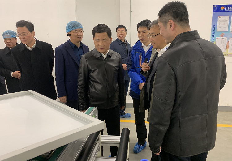 東方日升金壇二期項目順利推進  項目整體規(guī)劃獲金壇區(qū)委書記狄志強高度肯定