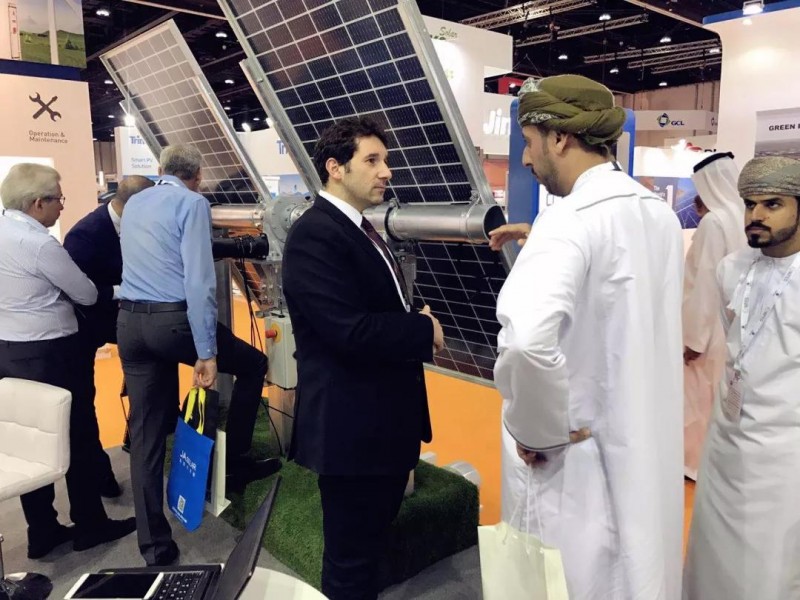 中信博“天際Skyline”新年首秀 亮相阿布扎比世界未來(lái)能源峰會(huì)